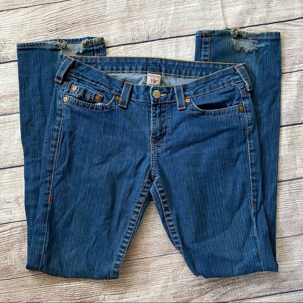 True Religion Size 32 Johnny Straight Leg Jeans